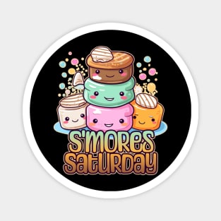 S'mores Saturday Foodie Design Magnet